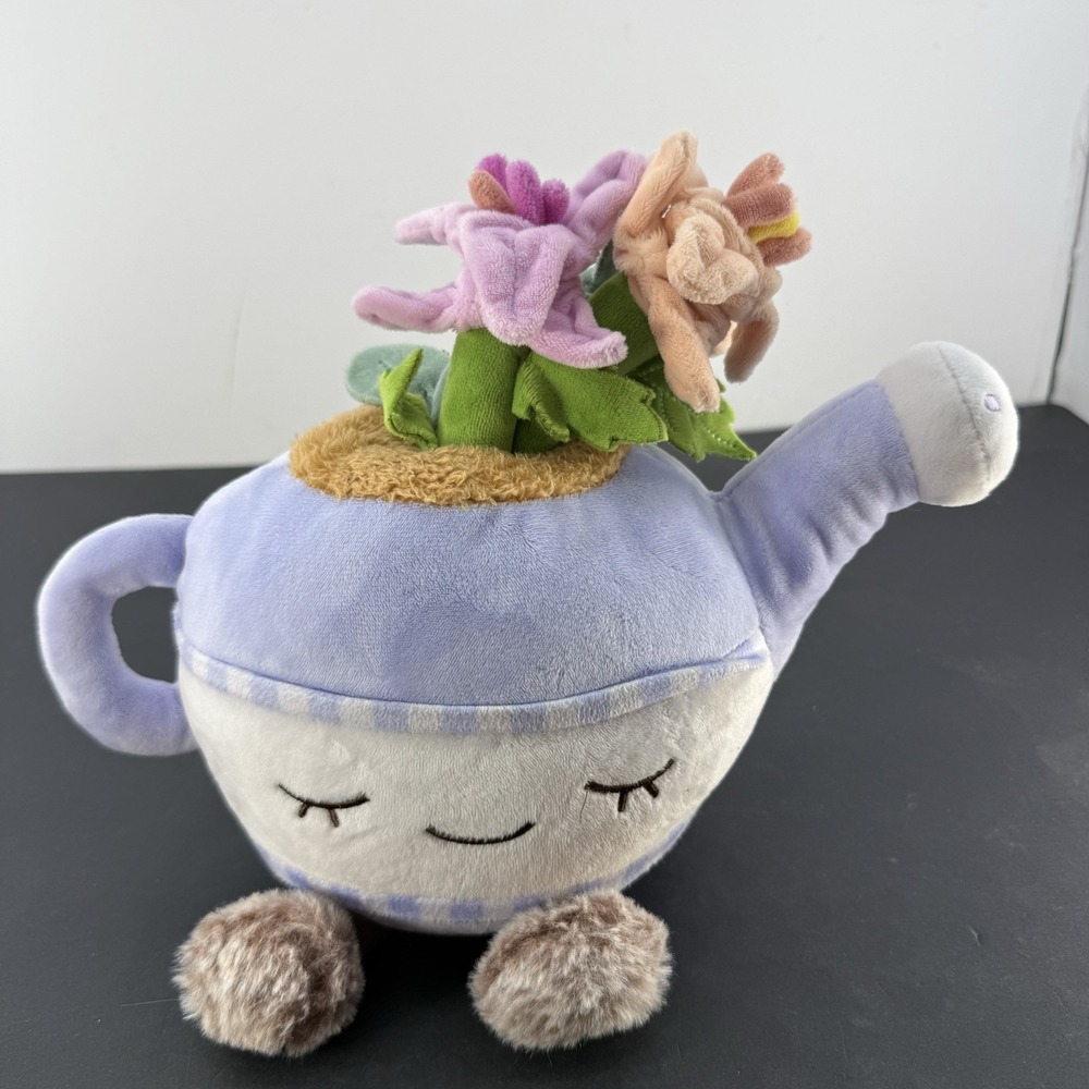 RARE Russ Greenhouse "Jared" Lily Watering Can 10" Plush Plant Lilies